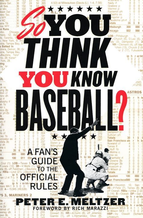 So you think know baseball a fans guide to the official rules peter e meltzer. - Ricoh aficio mpc3500 manuale di servizio.