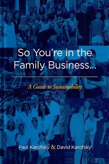 So youre in the family business a guide to sustainability. - La isla de los 5 faros.