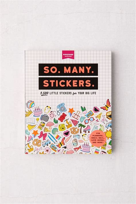 Download So Many Stickers 2500 Little Stickers For Your Big Life By Pipsticksrworkmanr