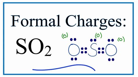 So2 charge. The remaining 2 electrons go on the central atom as a lone pair. However, to minimize formal charge, we use one lone pair from each oxygen to make pi bonds, constructing double bonds for each "S"-"O". This gives: Therefore, C is true, but D is also true without the pointless restriction of following the octet rule. 