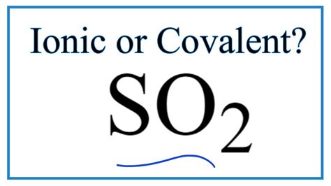 So2 covalent or ionic. Every chemical compound contains a certain representative unit, in which atoms from different elements are held together through covalent or ionic bonding. The unit in a covalent compound is a single molecule, so we often state this as being a molecular compound. The unit in an ionic compound is the unit cell of a solid crystal structure. 