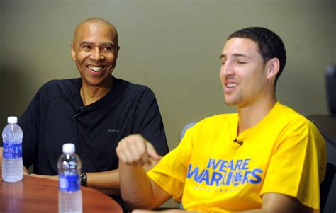 SoCal native Klay Thompson and dad, Mychal Thompson, relish Lakers vs. Warriors clash