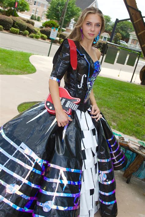SoCal teen in finals for annual duct tape prom dress contest