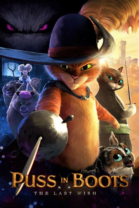 Puss in Boots: The Last Wish is a 2022 computer-animated adventure film, produced by DreamWorks Animation and distributed by Universal Pictures.It is a sequel to Puss in Boots (2011) and a sixth installment of the Shrek franchise. The film's plot follows Puss in Boots as he sets to find the mystical Last Wish and restore the eight of his nine lives that he lost while escaping new enemies who ....