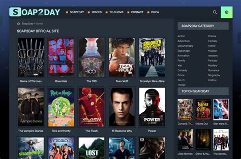 Soap2day.to alternatives. The site comes as an alternative to 123movies and offers a similar interface where you get all the most recent and most rating titles. Just like most of the movie streaming and downloading sites, it also offers multiple options to find your favorite title, such as explore its categories, use its advanced search box and sort movies by name, date ... 