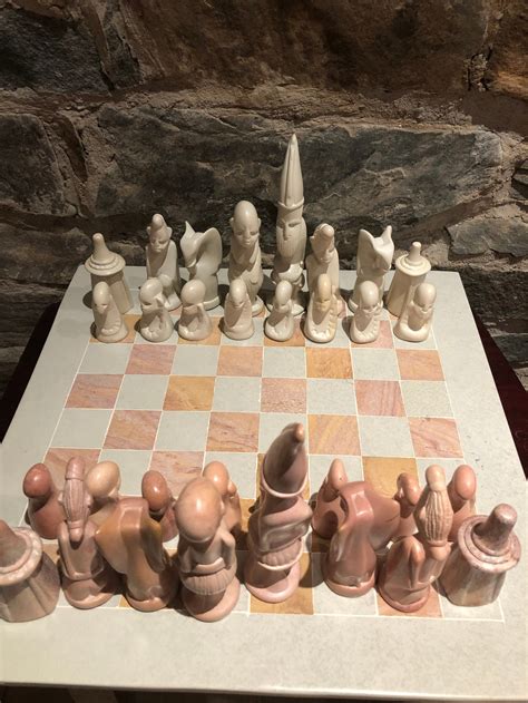 Soapstone Chess - Etsy