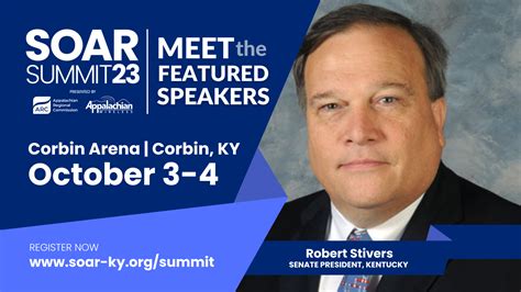 Oct 13, 2022. The 2022 SOAR Summit is set to return to the Appalachian Wireless Arena in Pikeville at 10 a.m. on Oct. 19 and at 4 p.m. on Oct. 20. One Summit goal is to cast a vision for the next decade and discuss the public’s role in making it come true right here in Eastern Kentucky. The two-day SOAR event will feature notable headline .... 
