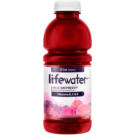 Sobe life water. SoBe Lifewater is a 0 calorie beverage with a refreshing, deliciously bold flavor. 0 calories; Contain antioxidants; Good source of vitamins B6, B12, C, and E; Nutritional Information. OptUP® Nutrition Rating. Learn More. Nutrition Facts. servings per container. Serving size 1bottle (591 ml) Amount per serving. Calories 0 