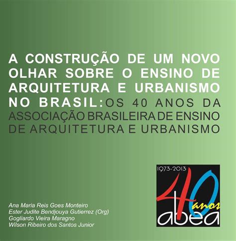 Sobre a história do ensino de arquitetura no brasil. - A sze kely ha z e s udvar a gyergyo i medence ben.