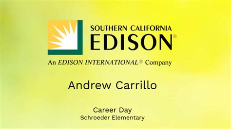 Socal Edison Career