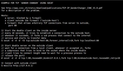 Socat pty options.  Because the streams can be constructed from a large set of differe...