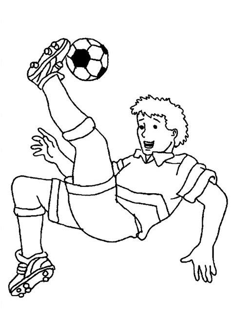 Soccer Coloring Shee