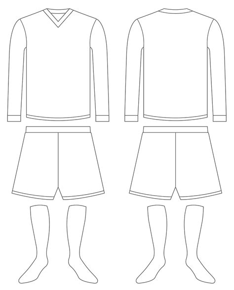 Soccer Jersey Template Free