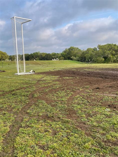 Soccer fields destroyed in act of vandalism at southwest Austin park