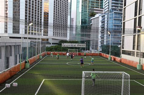 Soccer roof. Cuppage Pitch. 1 Field. Astro Turf. 5 Aside. 51 Cuppage Rd Singapore 229469, Level 10 Roof Garden. From SGD $70/hour. 