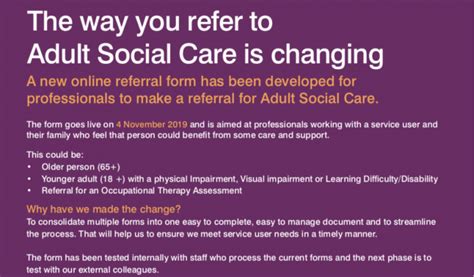 Social Care for Adults Online Referral - Manchester City Council