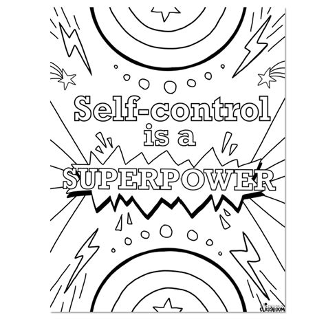 Social Emotional Coloring Pages