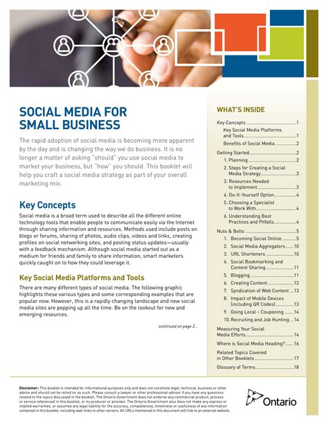 Social Media Business Proposal Template
