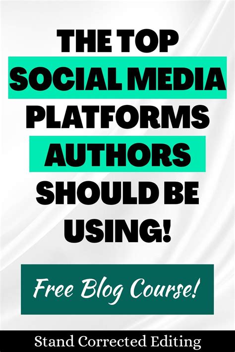 Social Media For Authors: How To Use Social Media For Promotion