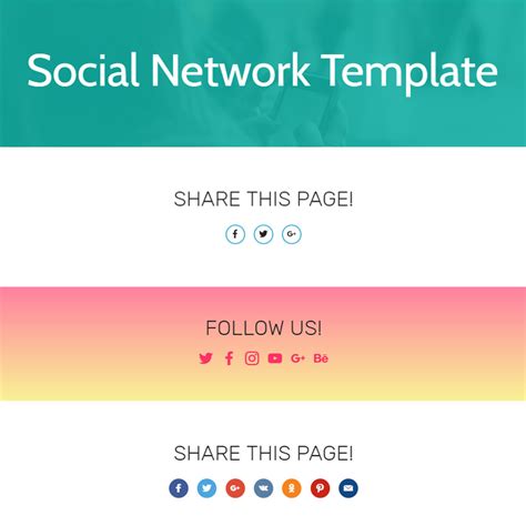 Social Media Home Bootstrap 4 Templates Bootstrap4