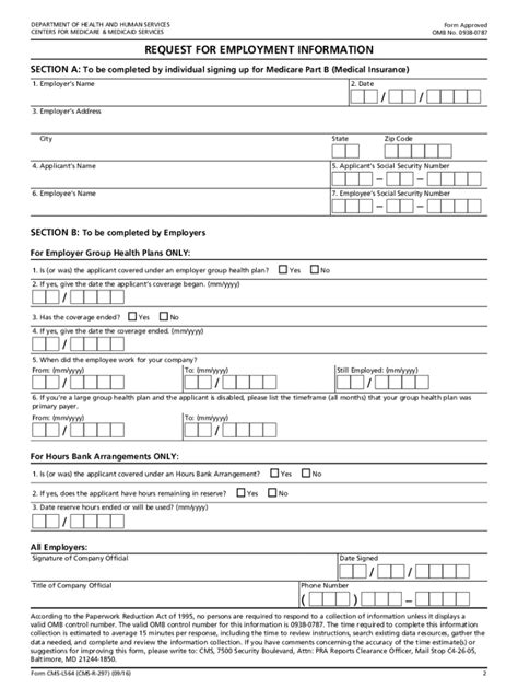 Social Security Form CMS-L564 - SmartAsset