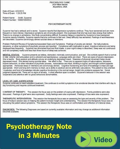 Social Work Case Notes Template Beautiful Psychotherapy Progress Notes