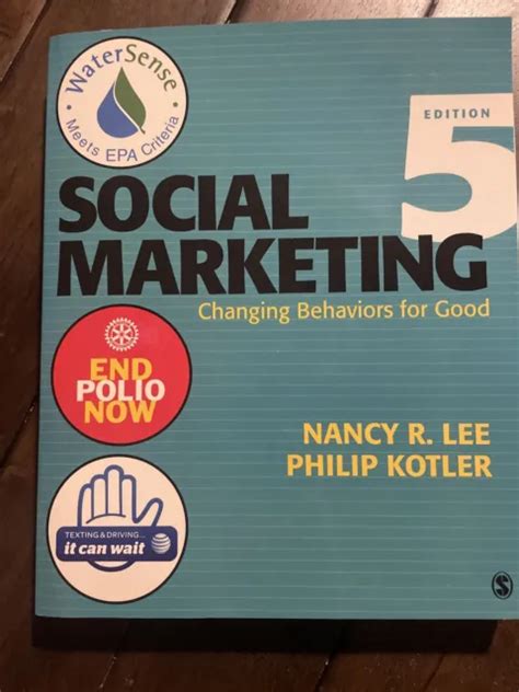 Social marketing changing behaviors for good fifth edition. - Manuel de médecine interne du sujet âgé.