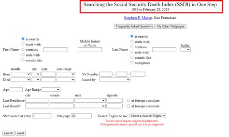 Social security death index search by name.  Data presented here comes from the fol...