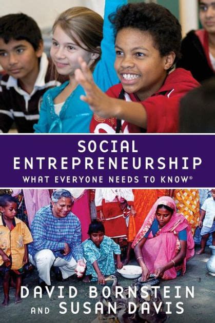 Read Social Entrepreneurship What Everyone Needs To Know By David Bornstein