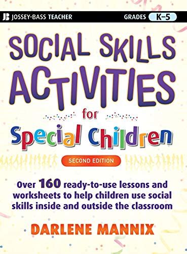Download Social Skills Activities For Secondary Students With Special Needs Grades 612 By Darlene Mannix
