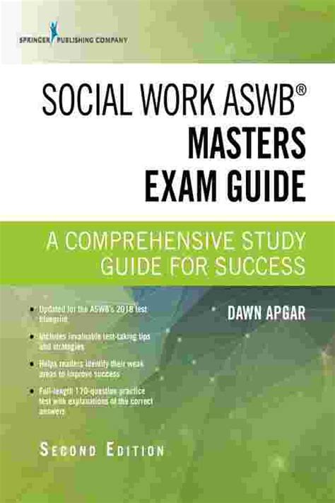 Read Online Social Work Aswb Masters Exam Guide And Practice Test Second Edition Set  Includes A Comprehensive Lmsw Study Guide And Practice Test Book With 170 Questions Free Mobile And Web Access Included By Dawn Apgar Phd Lsw Acsw
