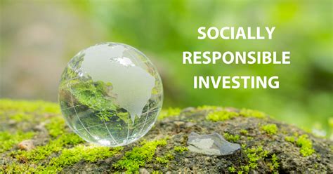 Nov 9, 2023 · Socially responsible investing 