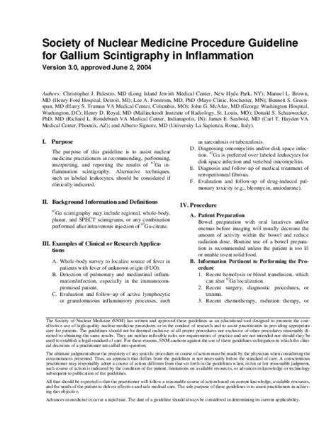 Society of Nuclear Medicine Procedure Guideline for C-14 …