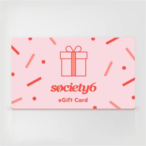 Society6 Gift Card