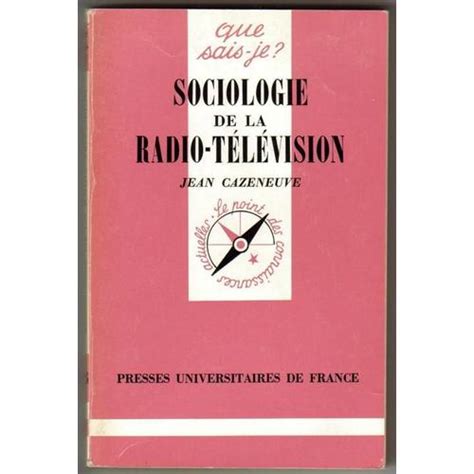 Sociologie de la radio te le vision. - Neco scheme of work for ss1.