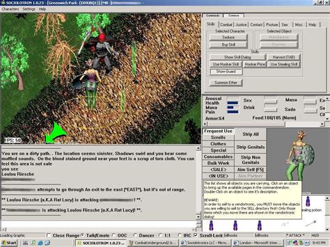 Sociolotron directory listing