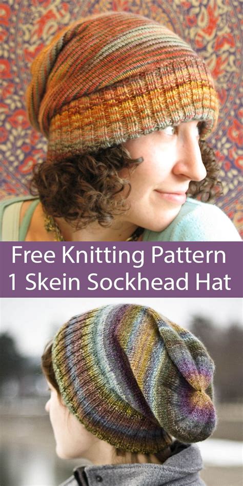 Sock Yarn Hat Pattern