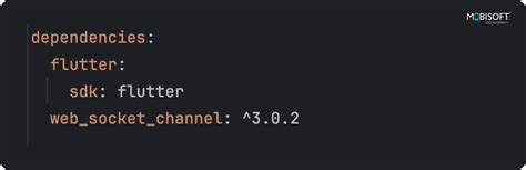 Socket connection in flutter.  May 19, 2025 · The web_socket_channel package provides...