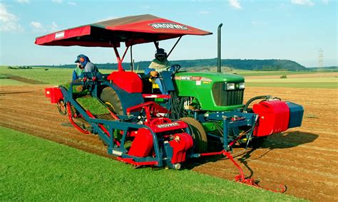 Sod harvester machine.  This single-operator Sod Harvester is simple and state of the...