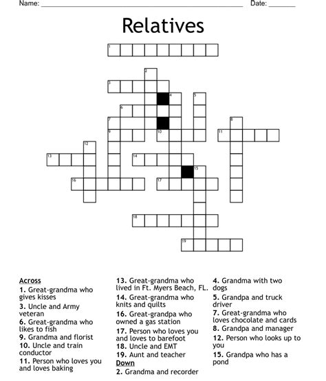 Sod relative crossword clue. If you’ve ever tried your hand at solving crossword puzzles, you know that it requires a unique set of skills. Crossword puzzles challenge your ability to think critically and solv... 