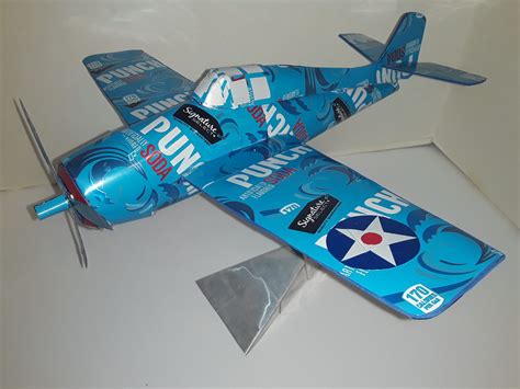 Soda Can Airplane Templates Free