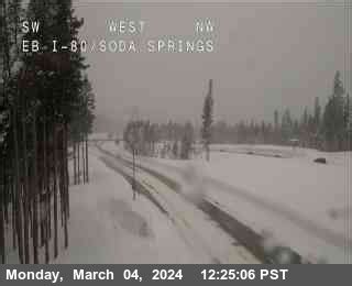 I-80 : Soda Springs Hwy 80 at Kingvale EB Weather Fo