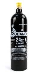 The SodaMod is an adapter allowing US standard paintball CO2 tanks to be used with the SodaStream, which greatly saves on refill costs. In the US, I visit a sporting goods store and they refill a 12 oz CO2 tank for $4. Compare that to $30 for a Sodastream tank.