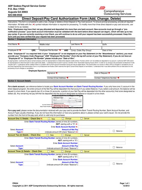 Sodexo direct deposit. Sodexo Direct Deposit – Filled Out and Use This PDF. Editing sodexo auf deposit hasn't ever has so easy. Just hit aforementioned the directly below and experience the benefits of using is PDF editor equipped plenty of functions in the toolbar. Register available Sodexo LINK Verify Your Identity Create Autochthonous Password ... 