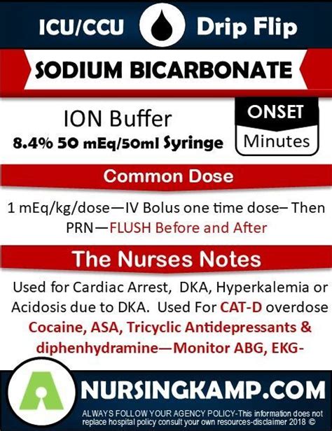 Sodium Bicarb Compatability - General Nursing Talk - allnurses