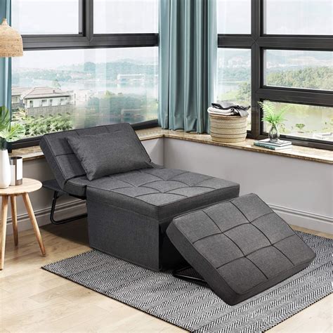 Sofa Bed, Small Room Apartment Folding Guest Bed, Modern