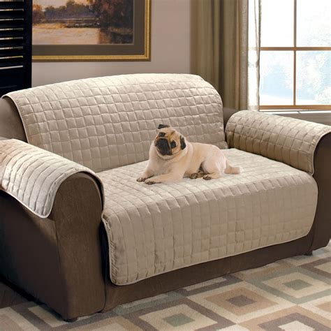 Sofa protector target. The Deluxe Comfort Quilted Sofa Furniture Cover from SureFit is the perfect solution for pets, kids or any mess that comes your way. Featuring Microban antimicrobial finish to kill bacteria that causes odors. Super-soft box quilted fabric is comfortable and durable. An extra-long 50-inch backdrop helps keep your furniture protector in place. 