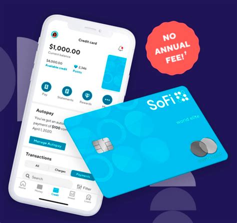 Sofi credit card. SoFi Credit Card offers up to 2% unlimited cash back, no annual fee, and a lower APR with on-time payments. Apply online and get a card with no foreign transaction fees and identity verification. 