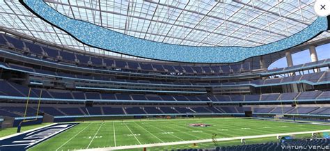 The 100 Premier Endzone seats at SoFi stadium are going to be the most affordable tickets on the lower level. The endzone seating is comprised of 12 sections, and each section has at least 15 rows of seating, but no more than 17 rows. Fans sitting in the 100 Premier Endzone seats will have a designated entry gate into the stadium, and will also .... 