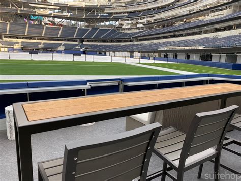 The 3.1 million sq. ft. SoFi Stadium in Los Angeles is not just big, it is stunning, with great sight lines and roof tiles that open. ... There are Terrace Suites, Patio Suites, Perch Suites .... 